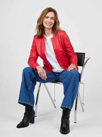 JCC Lederjacke 'Lida' in Rot
