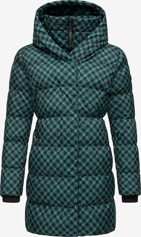 Manteau d’hiver 'Niara' Ragwear en vert : devant
