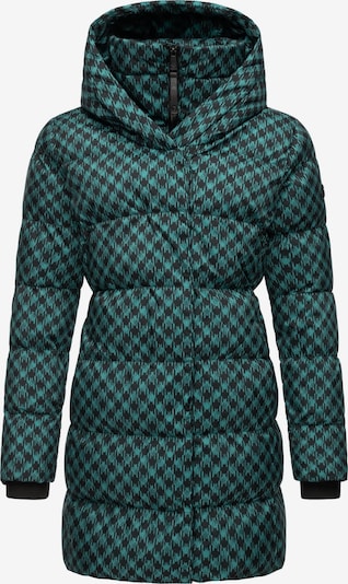 Ragwear Funktionsmantel 'Niara' in anthrazit / khaki / jade, Produktansicht