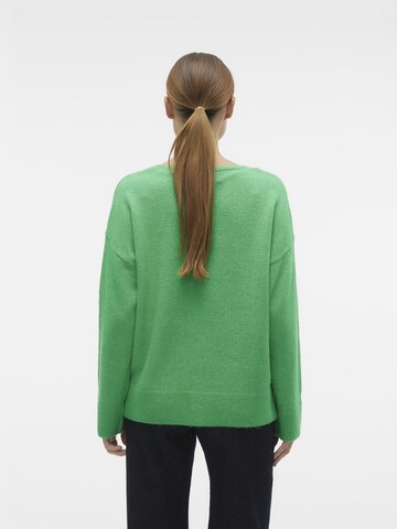 VERO MODA Sweter 'PHILINE' w kolorze zielony