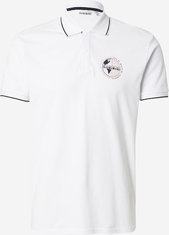 NAPAPIJRI Shirt 'ERIL' in Wit: voorkant