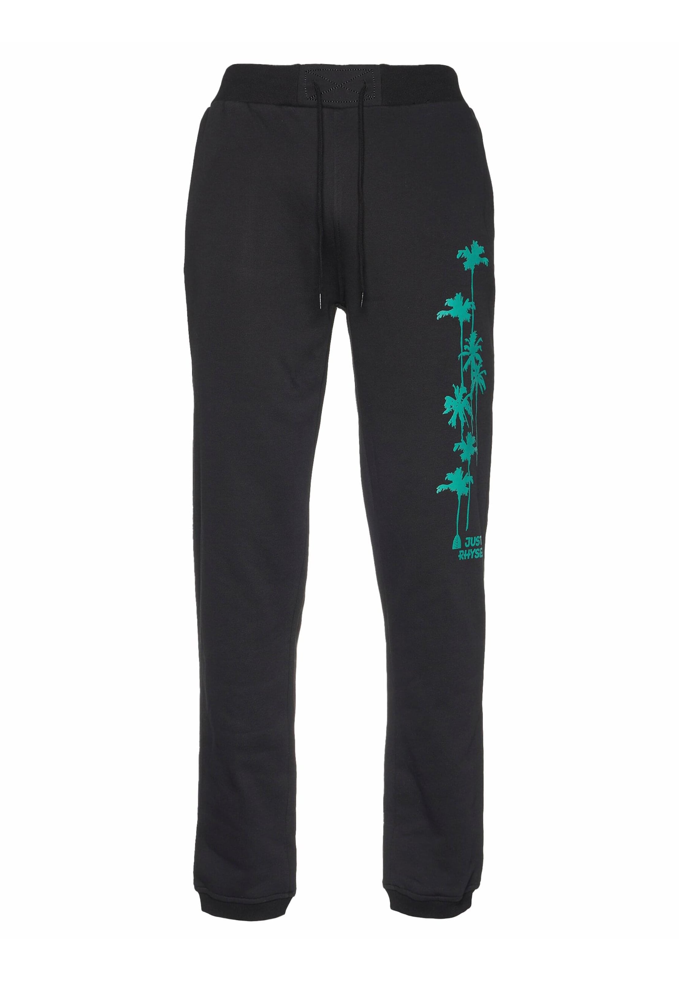 Just Rhyse Hose 'Just Rhyse Night in Paradise' in Schwarz: Vorderseite