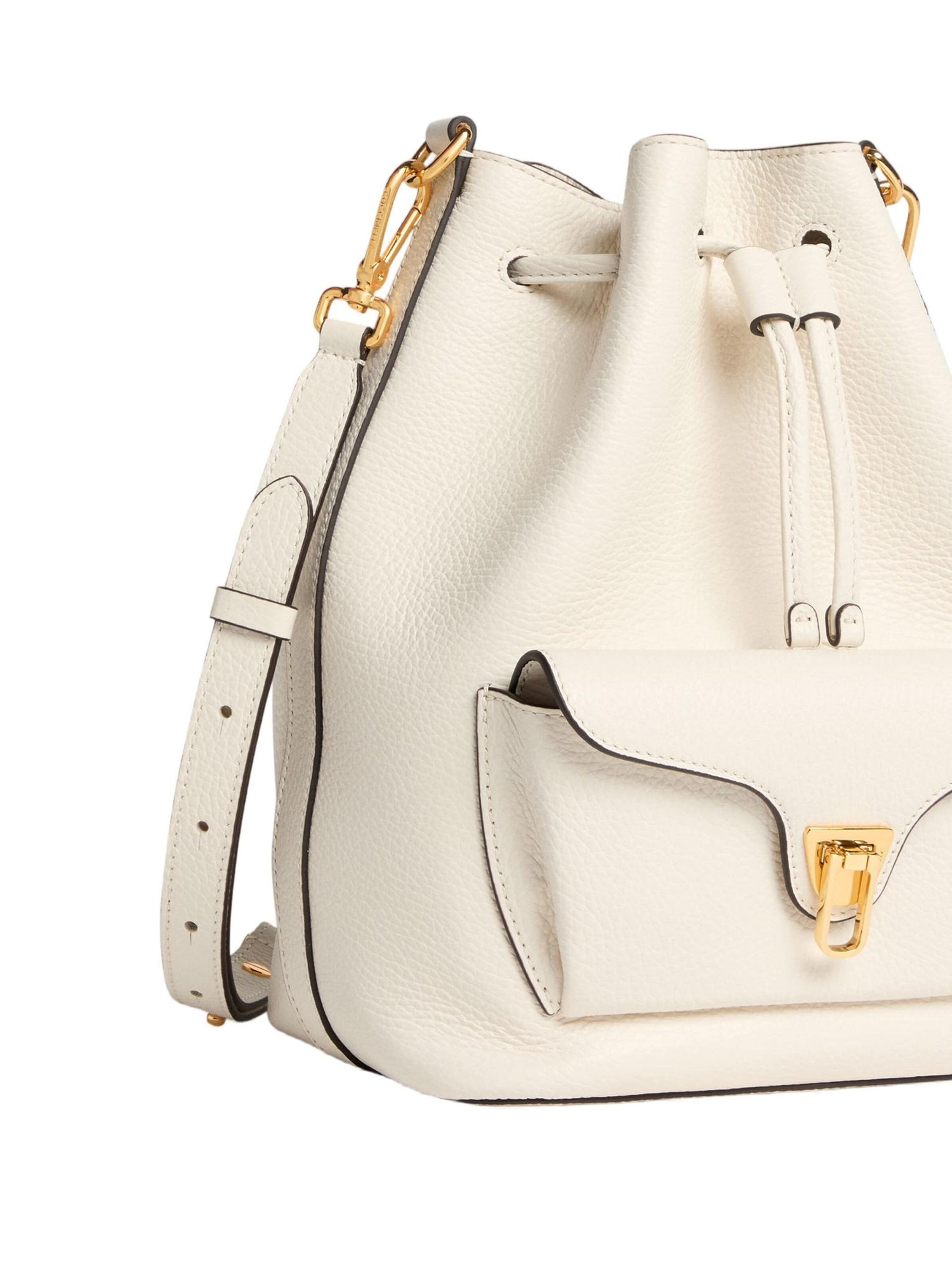 Borsa a mano 'COCCINELLE Beat Generation S26 1' di Coccinelle in bianco