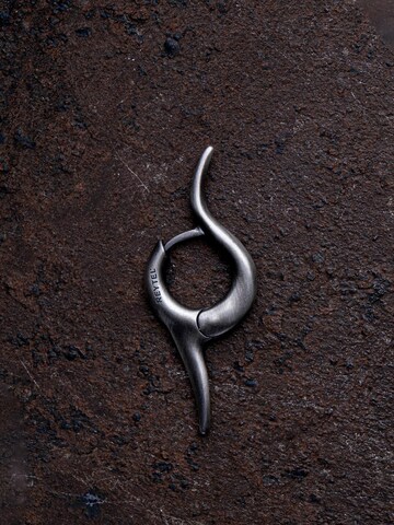 Boucles d'oreilles 'FLAME' REYTEL en argent