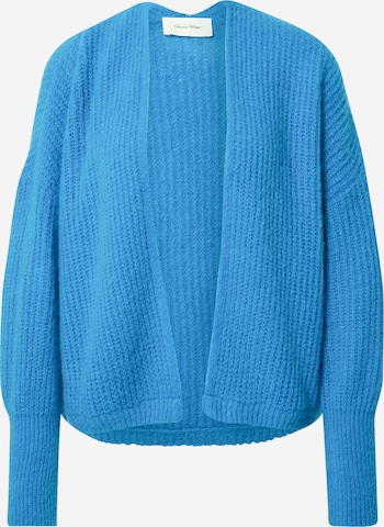 Cardigan 'East' AMERICAN VINTAGE en bleu : devant