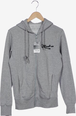 DIESEL Sweatshirt & Zip-Up Hoodie in M in Grey: front