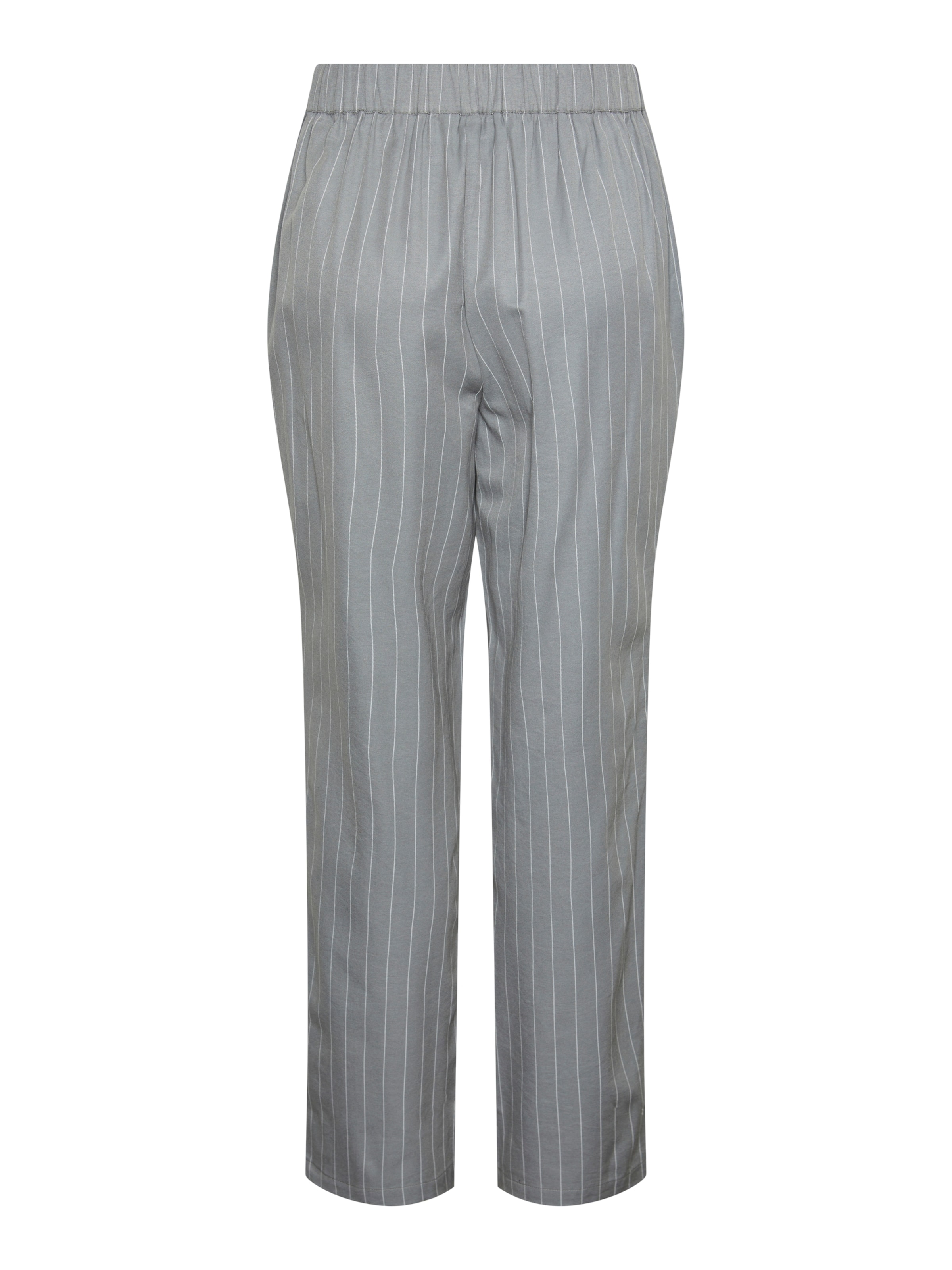 PIECES Normalny krój Spodnie 'NYS' w kolorze szary