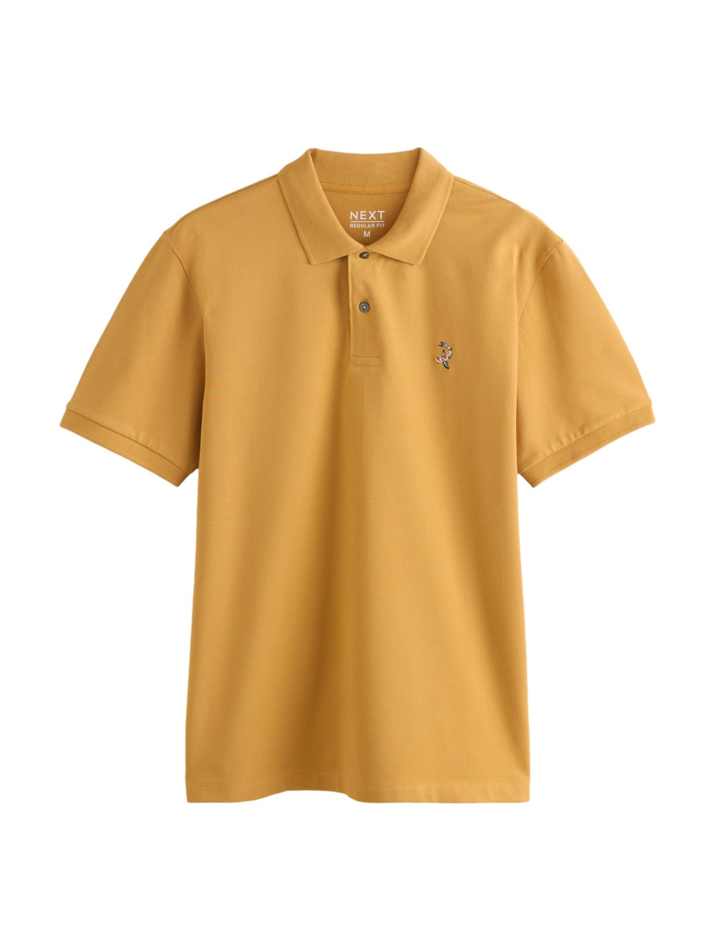 T-Shirt Next en jaune : devant