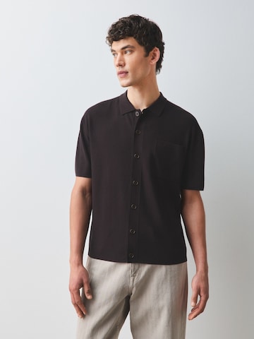 Vestes en maille Next en marron : devant