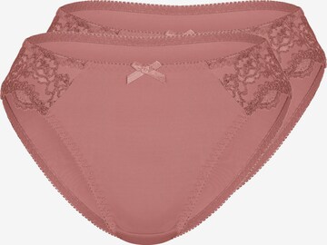 Slip 'CLASSIC LACE' sassa en rose : devant