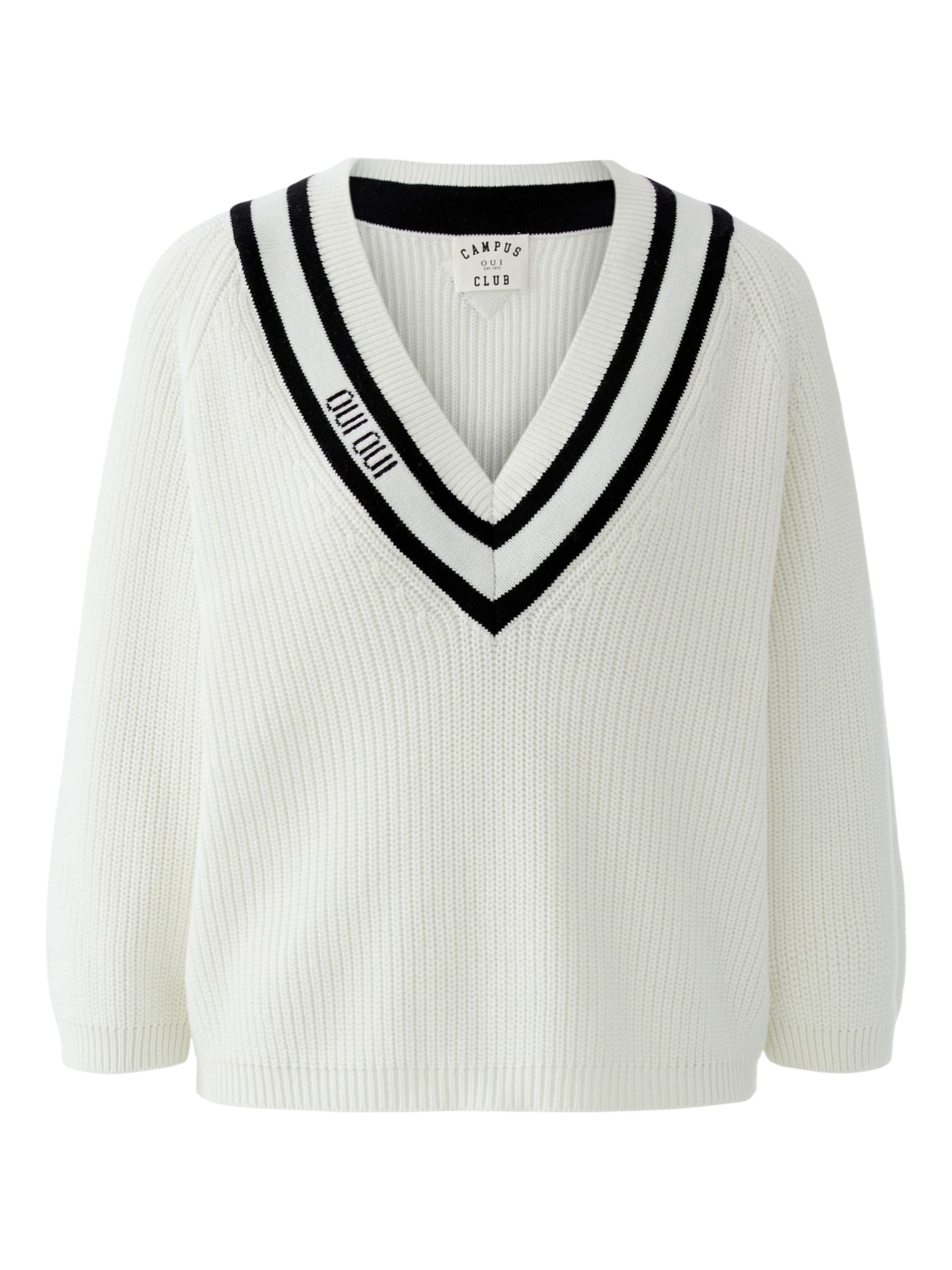 OUI Sweater in White: front