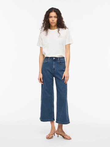 VILA Wide Leg Jeans 'VILotta' i blå