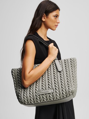 Cabas Karl Lagerfeld en gris