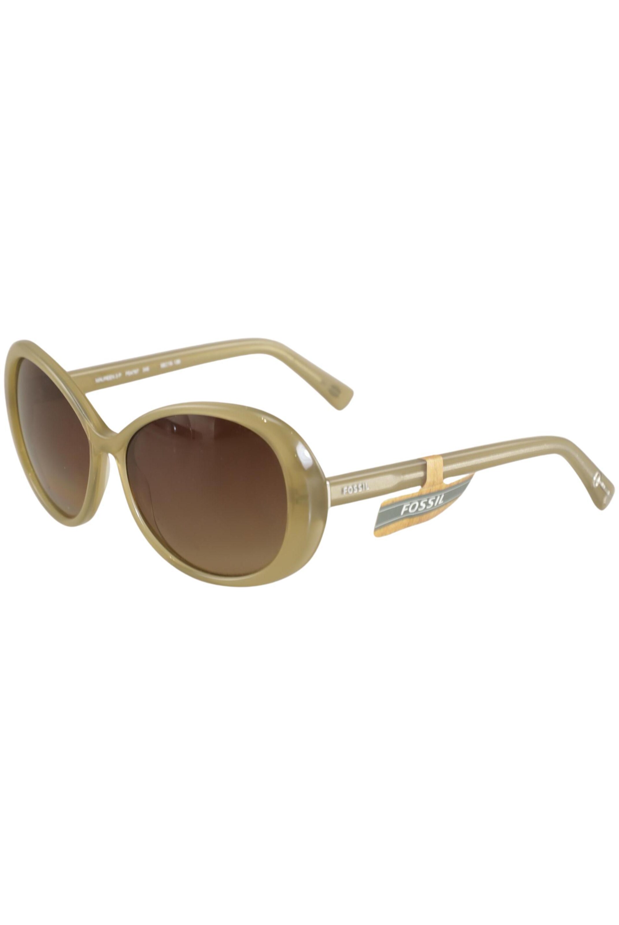 FOSSIL Sunglasses in One size in Beige: front