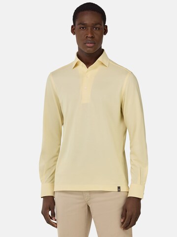 T-Shirt 'B Tech' Boggi Milano en jaune : devant