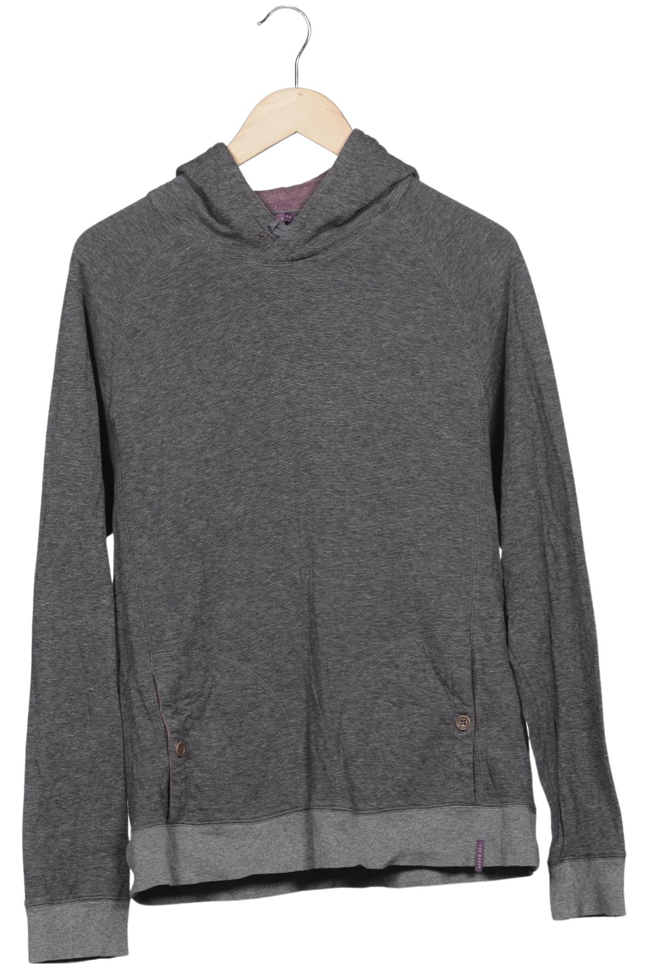 Ted Baker Kapuzenpullover M in Grau: Vorderseite