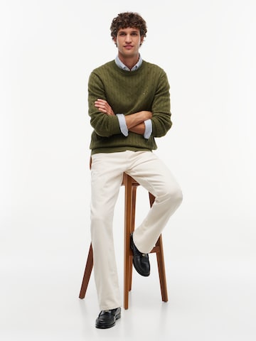 žalia TOMMY HILFIGER Megztinis 'CLASSIC'