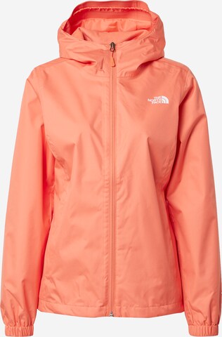 THE NORTH FACE Outdoorová bunda 'Quest' – oranžová: přední strana