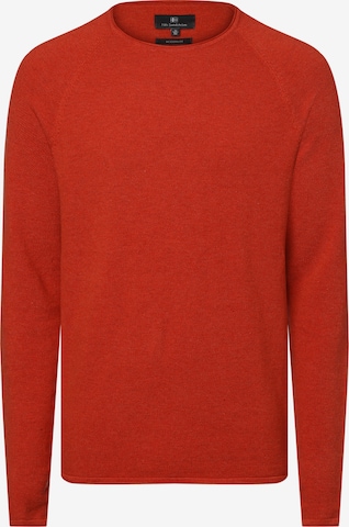 Nils Sundström Sweater in Orange: front