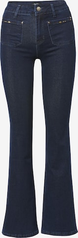 KOROSHI Regular Jeans in Blauw: voorkant