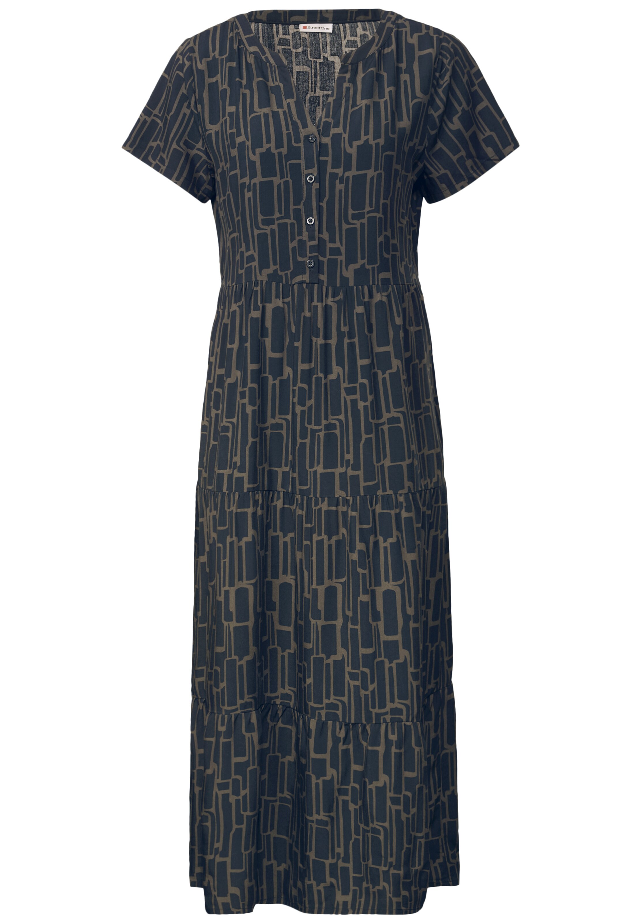 STREET ONE Dress in Blue: front