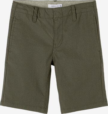 NAME IT - regular Pantalón 'RYAN' en verde: frente