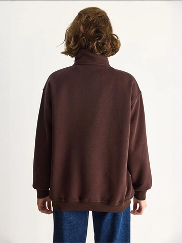 Sweat-shirt Bianco Lucci en marron