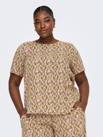 ONLY Carmakoma Top 'NOVA ' in Gemengde kleuren: voorkant