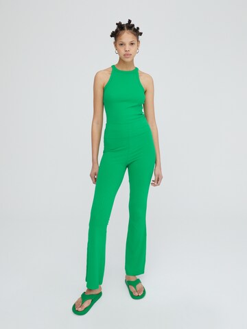 EDITED Flared Broek 'Benni' in Groen