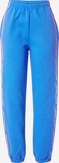 LOCAL HEROES Hose in royalblau / rosa, Produktansicht