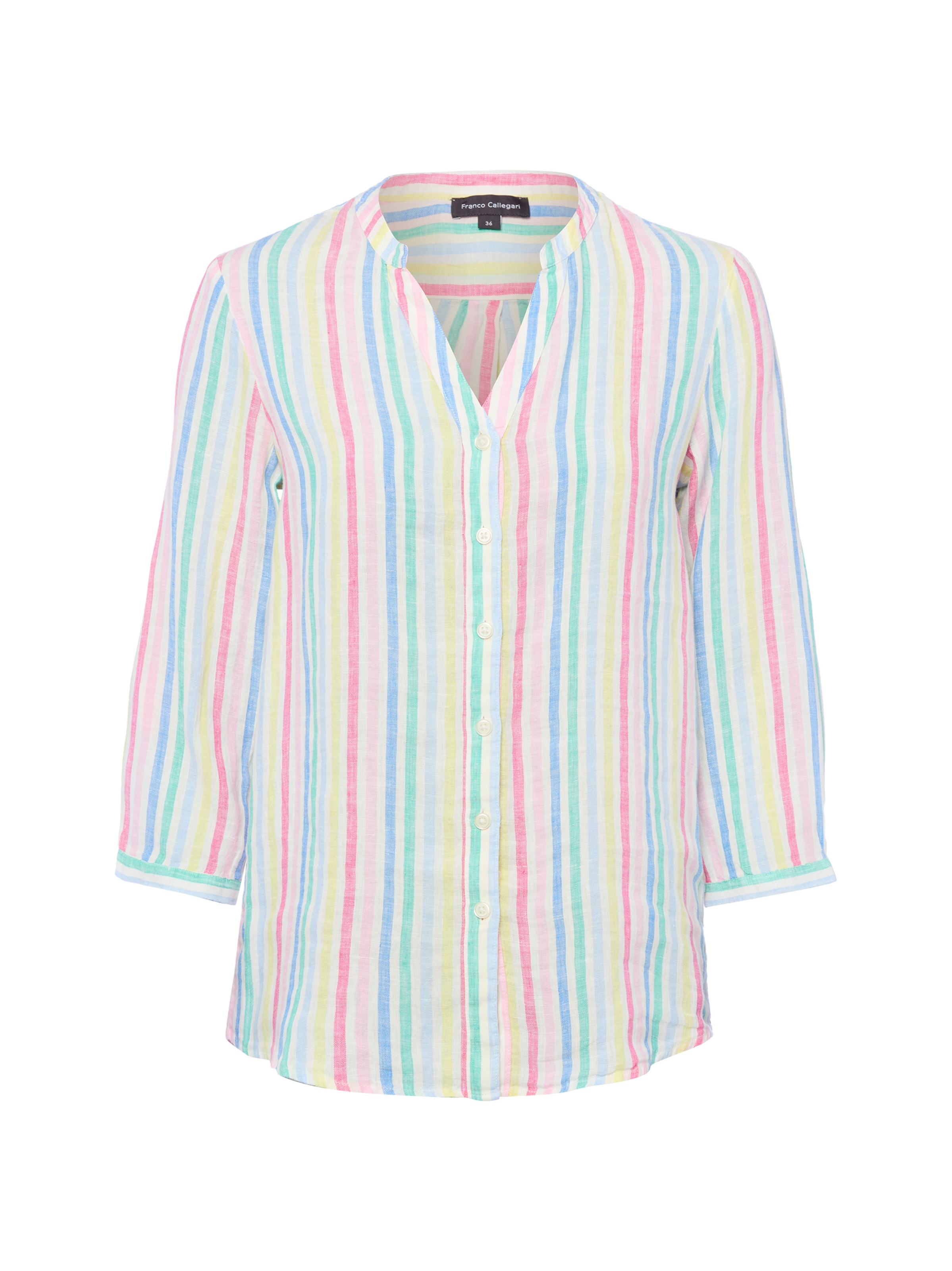 Chemisier Franco Callegari en rose : devant