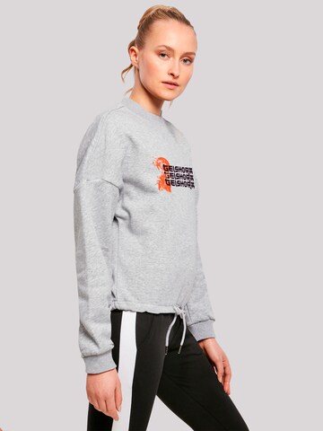 F4NT4STIC Sweatshirt 'Geishora Japan Streetstyle' in Grijs