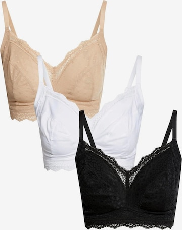 Bustier Soutien-gorge Marks & Spencer en beige : devant