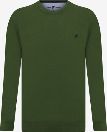 DENIM CULTURE Sweater 'Jeromy' in Green: front
