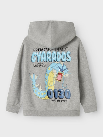 NAME IT Sweatshirt 'Pokémon' in Grijs