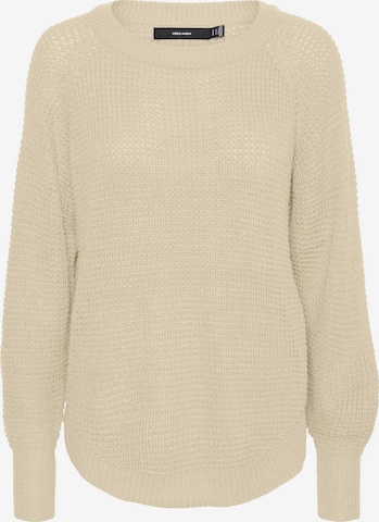 VERO MODA Sweater in Beige: front