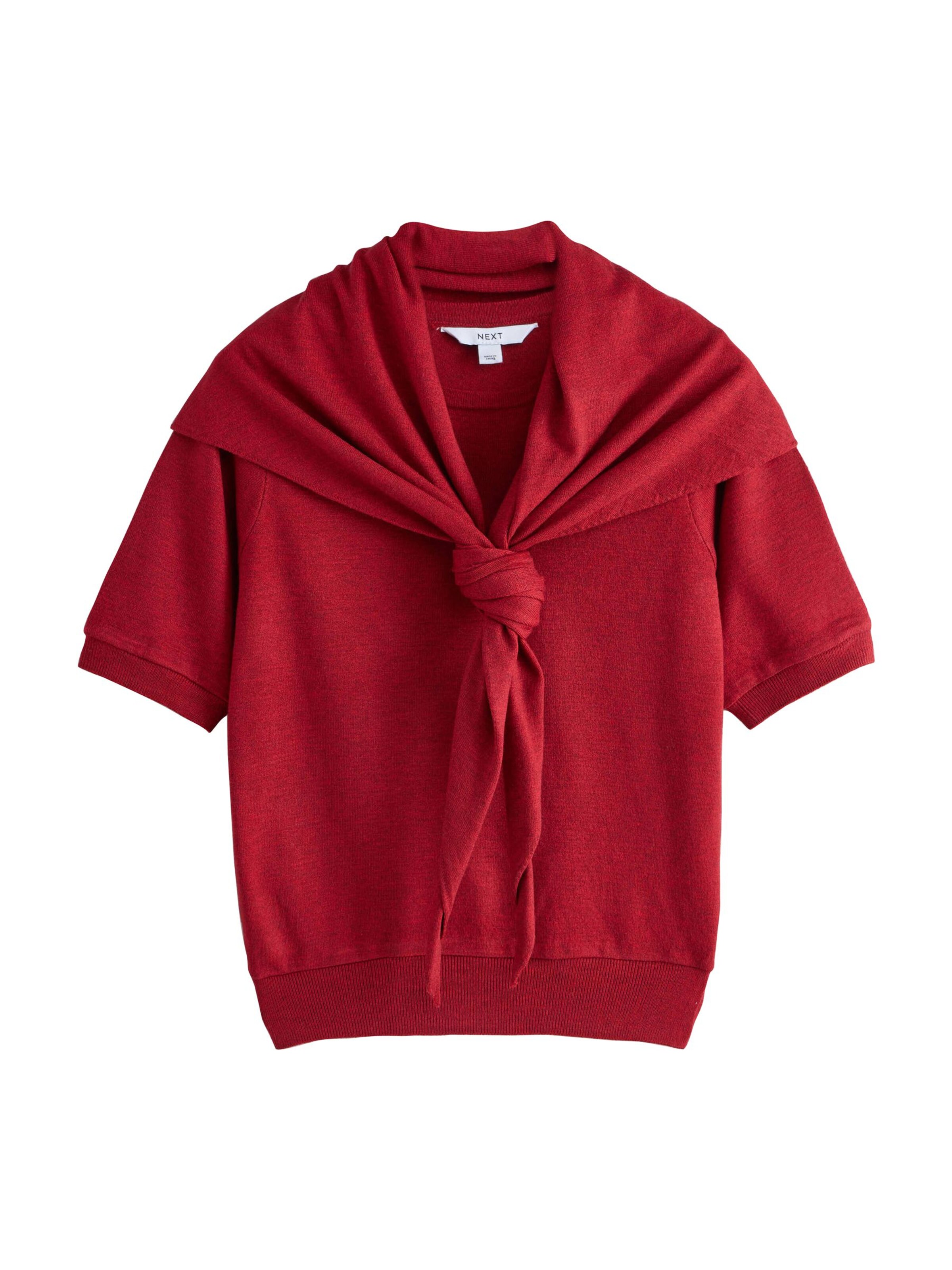 Next Sweater in Red: front
