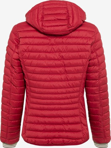 CAMEL ACTIVE Steppjacke mit abnehmbarer Kapuze in Rot