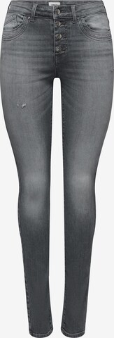 ONLY Skinny Jeans 'BLUSH' in Grey: front