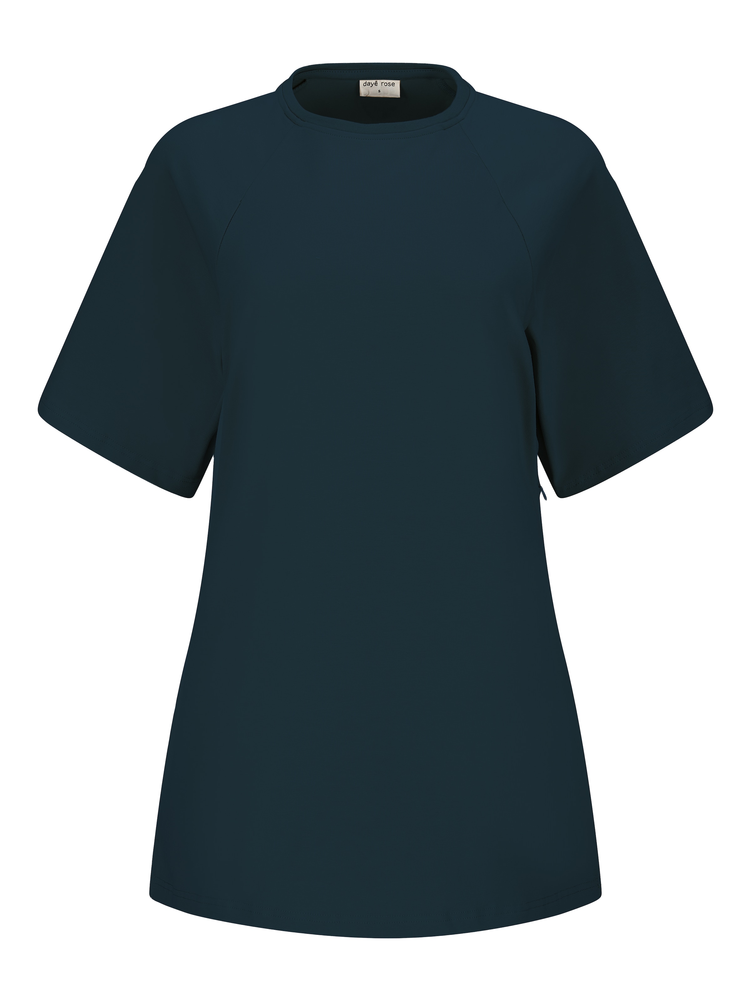 dayê rose Oversizeshirt 'Heather'‌‌‌‌‌‌‌‌‌‌ in Grün: Vorderseite