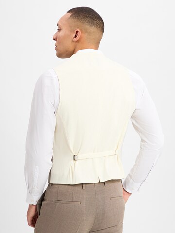 BOSS Regular Baukasten-Weste ' Jasper ' in Beige