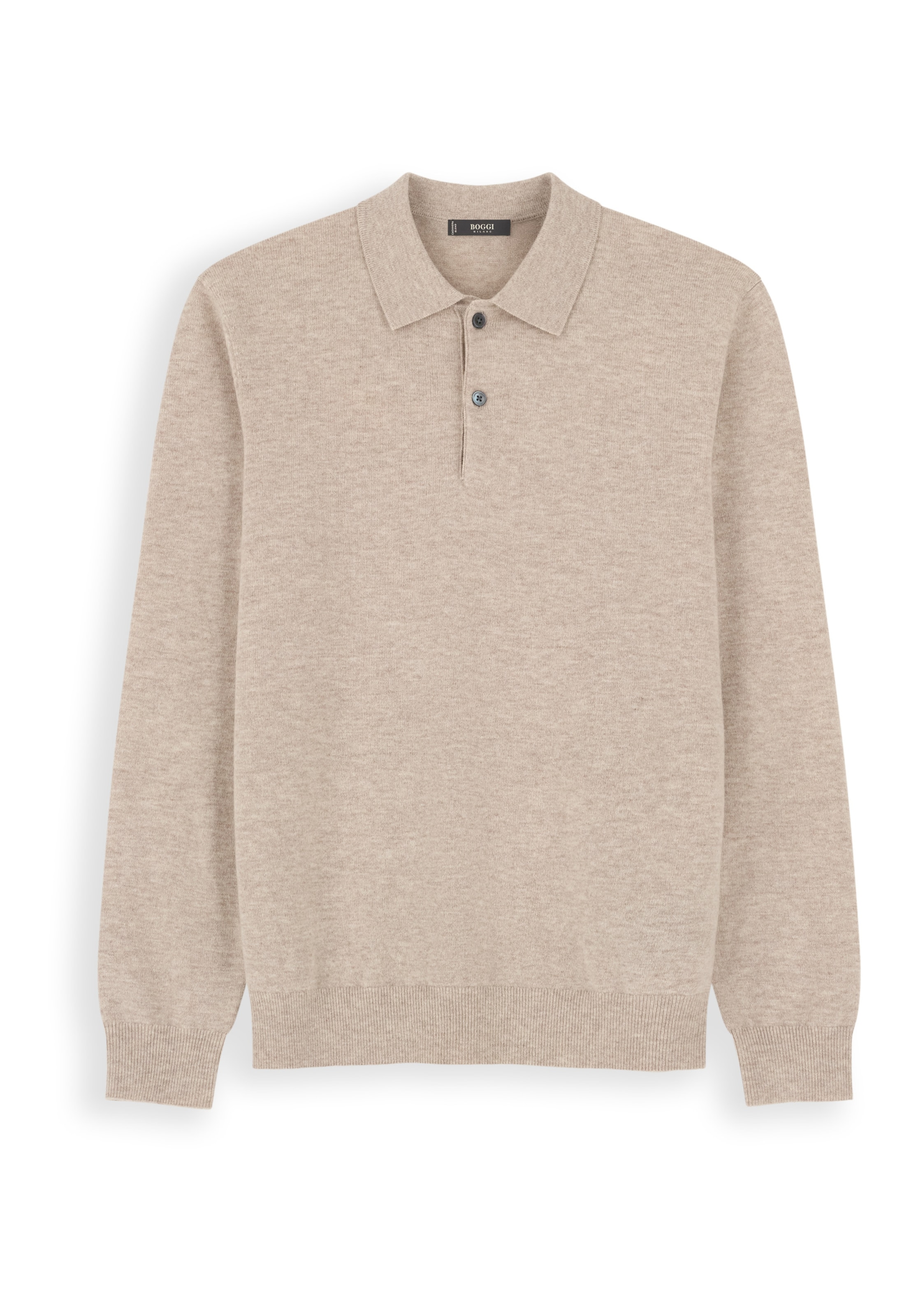 Sweat-shirt Boggi Milano en marron : devant