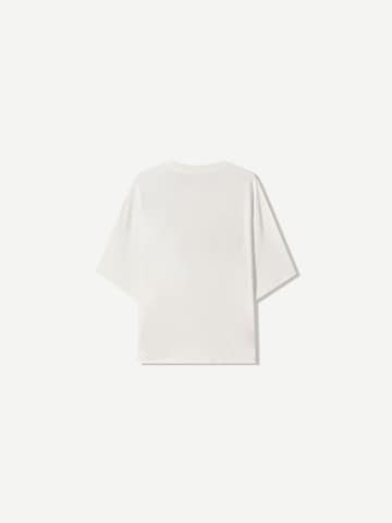 T-Shirt Bershka en blanc