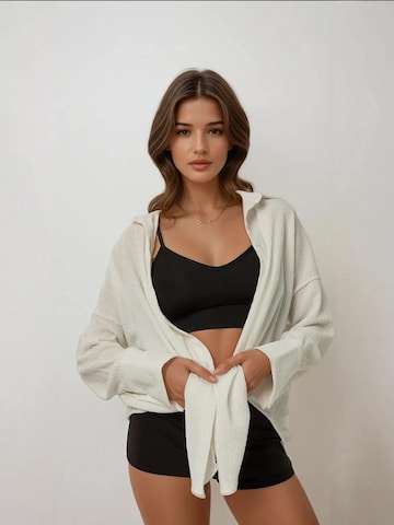 Camicia da donna di Hiccup in bianco: frontale