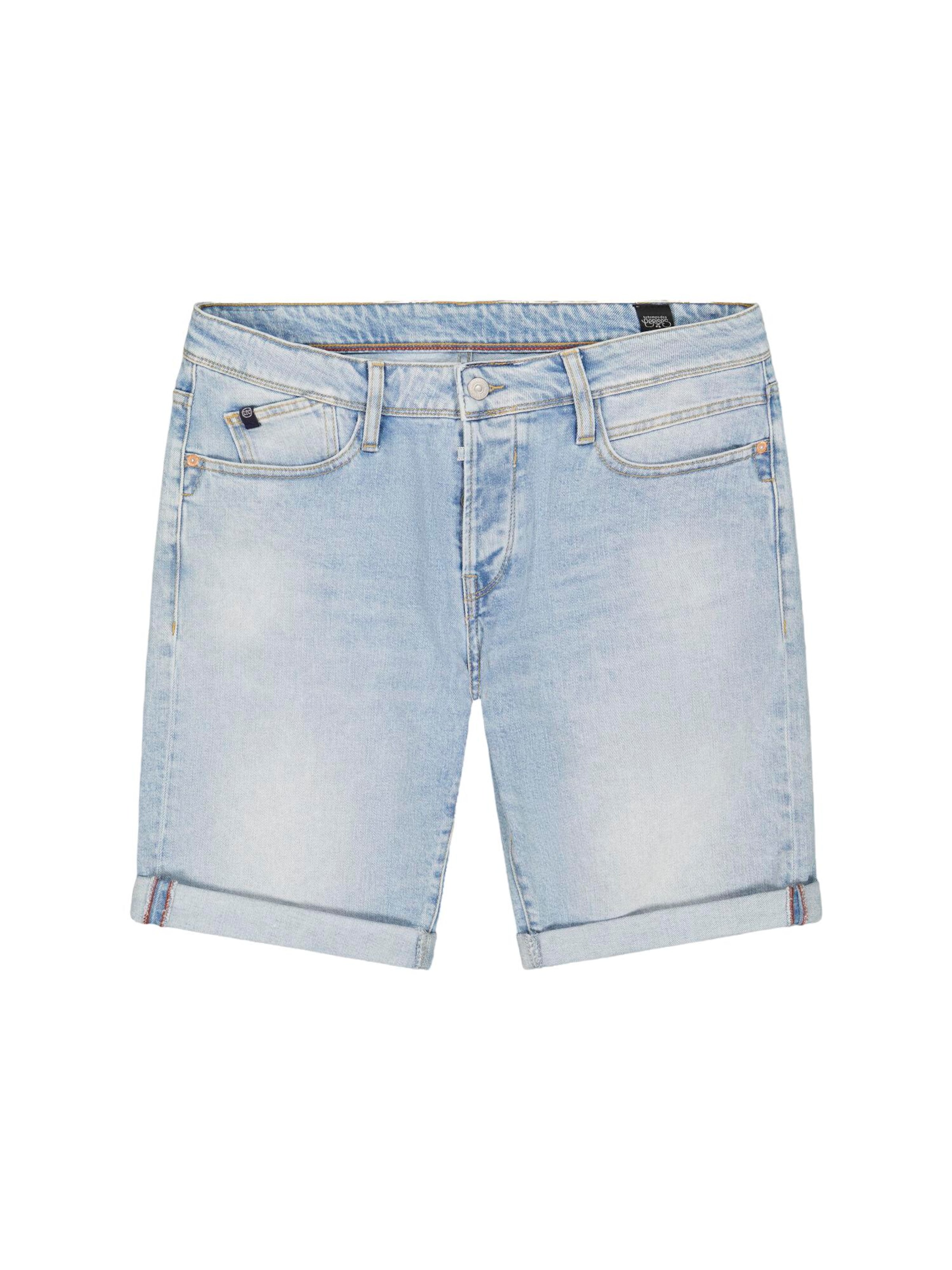 Le Temps Des Cerises Regular Jeans in Blauw: voorkant