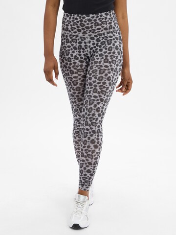 Marie Lund Skinny Leggings in Grey: front