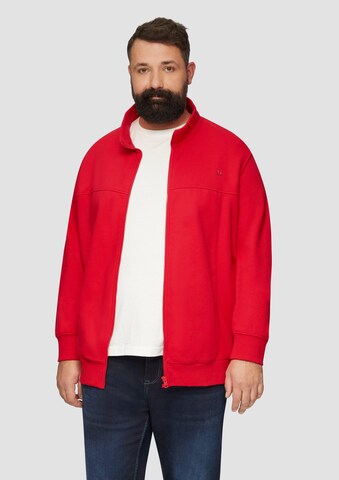Veste de survêtement s.Oliver en rouge : devant