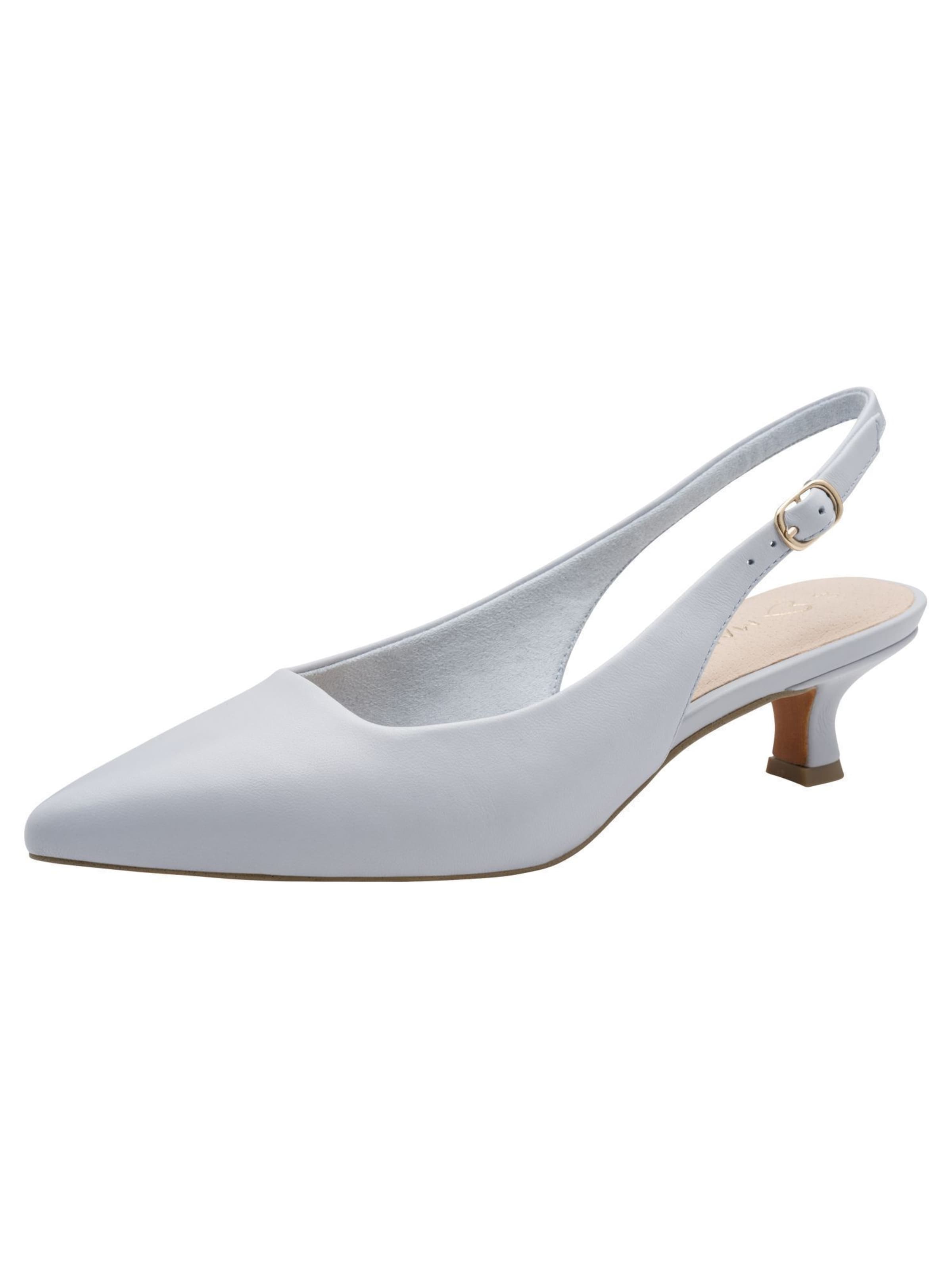 MARCO TOZZI Slingpumps in Blauw: voorkant