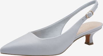 Escarpins à bride arrière MARCO TOZZI en bleu : devant