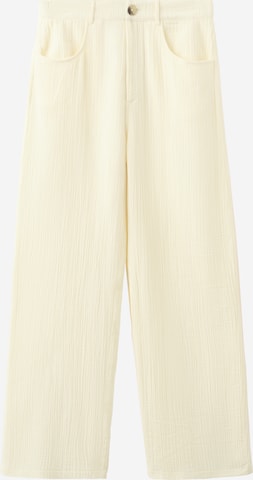 MANGO Loosefit Housut 'BORA' värissä keltainen: etupuoli